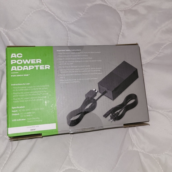 XBOX ONE ATRIX AC ADAPTER..NIB - Picture 2 of 5